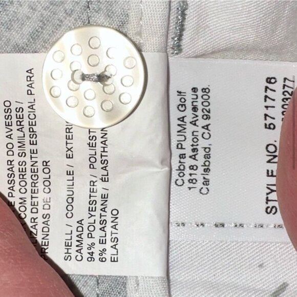 | PUMA GOLF | Light Gray Golf Shorts - Picture 4 of 5